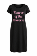 Flower of the Universe Bamboo & Organic Cotton T Dress.