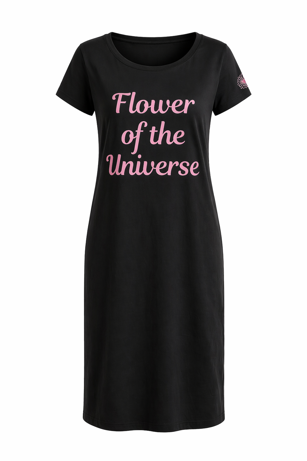 Flower of the Universe Bamboo & Organic Cotton T Dress.