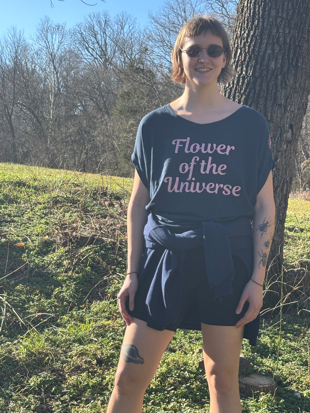 Flower of the Universe Bamboo & Organic Cotton T